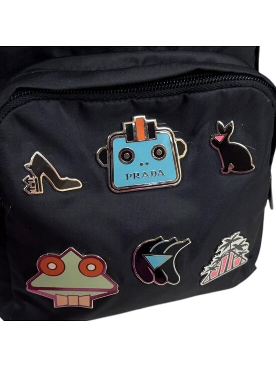 Prada Backpack Nylon Black main image 5